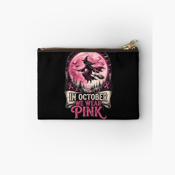 Item preview, halloween witch pink, Pink Awareness Fighter, In October We Wear Pink designed and sold by world+167.