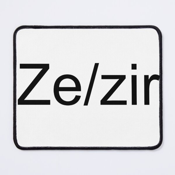 Item preview, Pronouns - Ze/zir designed and sold by AYTFA.