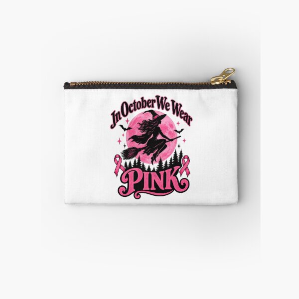 Item preview, halloween witch pink, Pink Awareness Fighter, In October We Wear Pink designed and sold by world+167.