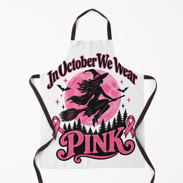 Item preview, halloween witch pink, Pink Awareness Fighter, In October We Wear Pink designed and sold by world+167.