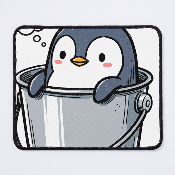 Item preview, Cute Penguin Winter Bucket designed and sold by NzrProcreate.