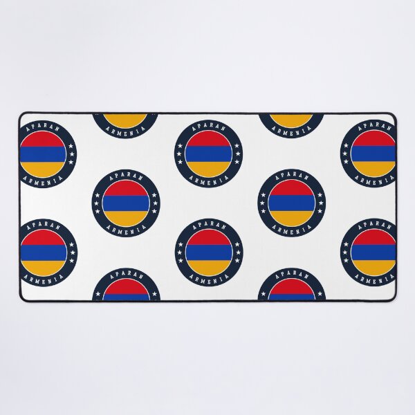 Item preview, Aparan Armenia Armenian Flag Souvenir Round Badge Crest designed and sold by jeshands.