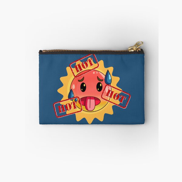 Item preview, Hot Hot Hot - Funny Summer Heat Emoji Cartoon Design designed and sold by Palette _Vibes.