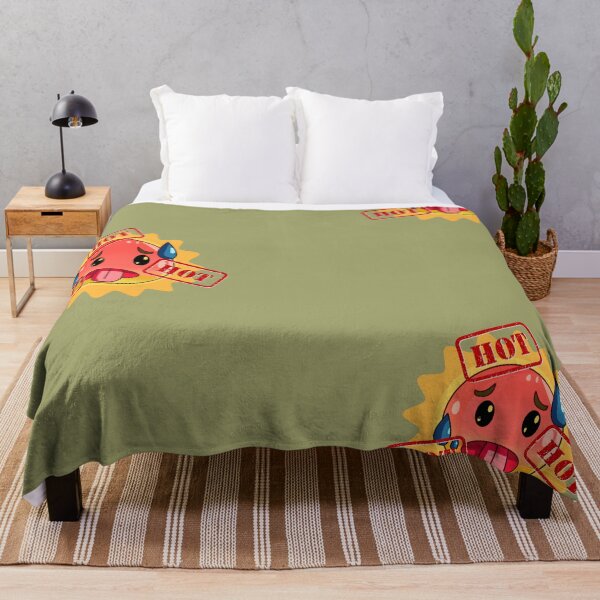 Item preview, Hot Hot Hot - Funny Summer Heat Emoji Cartoon Design designed and sold by Palette _Vibes.