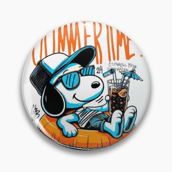 Item preview, Summer Relaxation and Retro Cool – Snoopy Summertime designed and sold by WATEKE.
