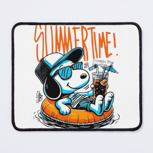 Item preview, Summer Relaxation and Retro Cool – Snoopy Summertime designed and sold by WATEKE.