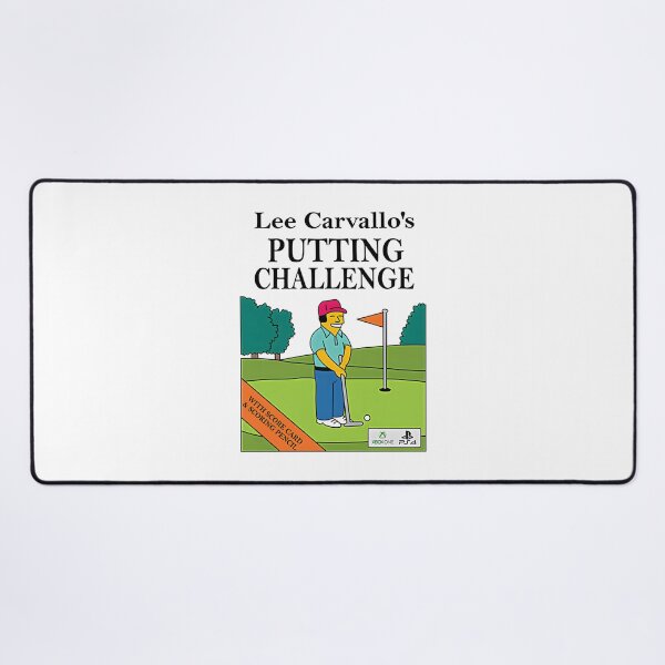 Item preview, Lee Carvallo's Putting Challenge Inspired Golf Design designed and sold by JoelStephen.