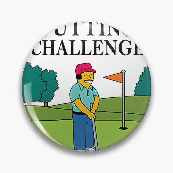 Item preview, Lee Carvallo's Putting Challenge Inspired Golf Design designed and sold by JoelStephen.