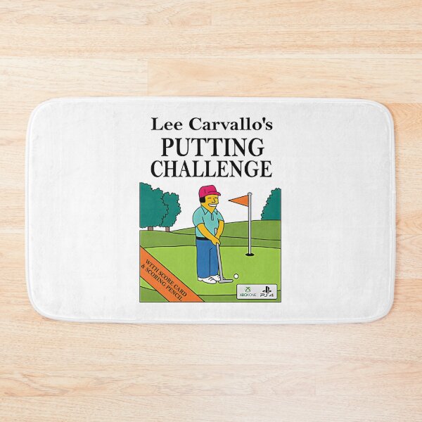 Item preview, Lee Carvallo's Putting Challenge Inspired Golf Design designed and sold by JoelStephen.