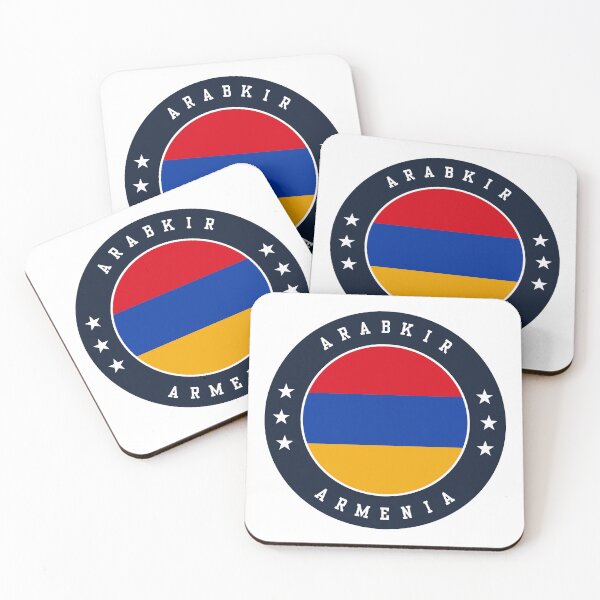 Item preview, Arabkir Yerevan Armenia Armenian Flag Souvenir Round Badge Crest designed and sold by jeshands.