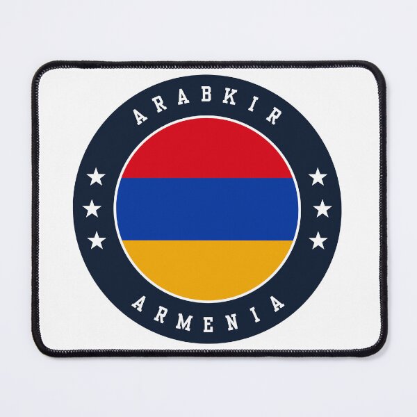 Item preview, Arabkir Yerevan Armenia Armenian Flag Souvenir Round Badge Crest designed and sold by jeshands.