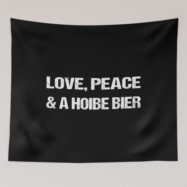 Item preview, Love Peace Hoibe beer suitable for Oktoberfest Bavaria designed and sold by Loona97.