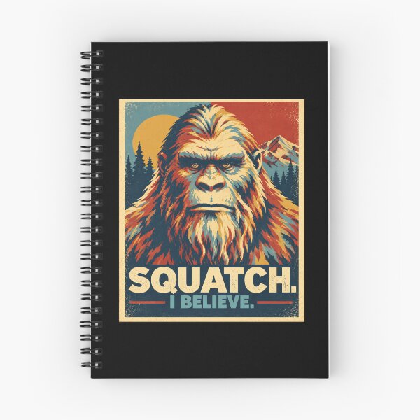 Item preview, Sasquatch I Believe Vintage Retro Bigfoot designed and sold by Swanny's Custom T-shirt and Gift Designs.