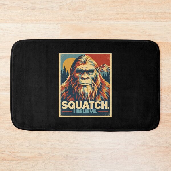 Item preview, Sasquatch I Believe Vintage Retro Bigfoot designed and sold by Swanny's Custom T-shirt and Gift Designs.