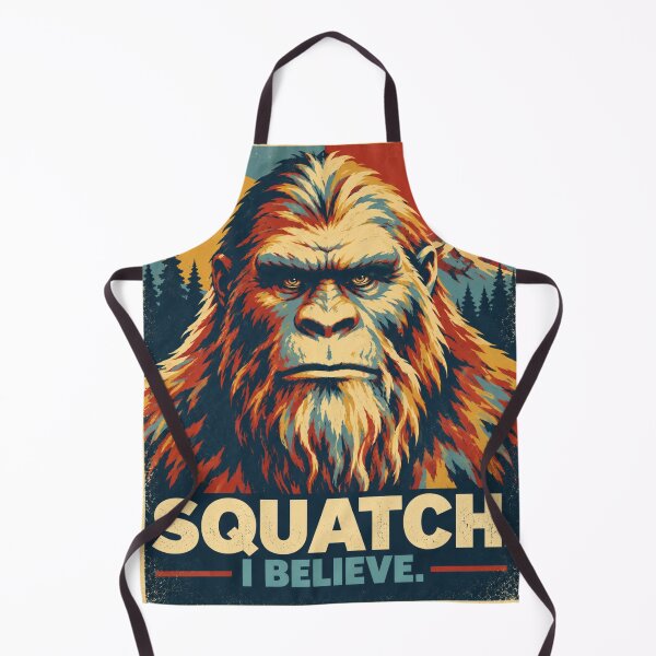 Item preview, Sasquatch I Believe Vintage Retro Bigfoot designed and sold by Swanny's Custom T-shirt and Gift Designs.
