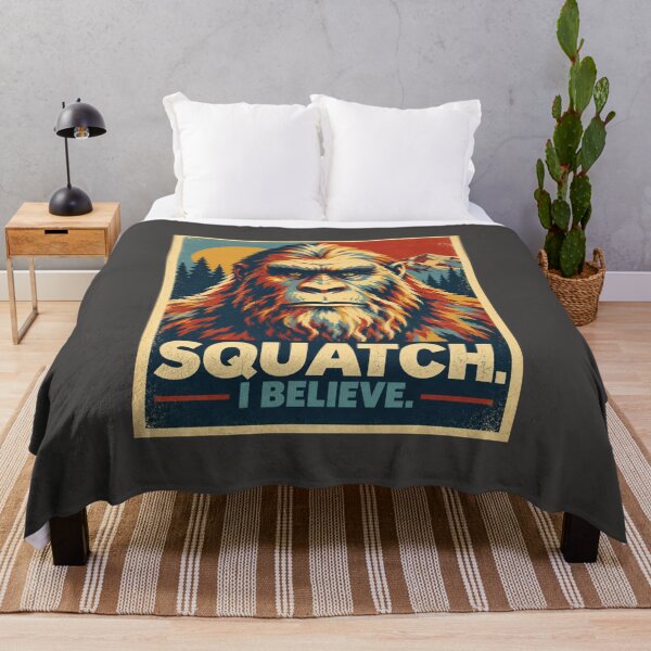Item preview, Sasquatch I Believe Vintage Retro Bigfoot designed and sold by Swanny's Custom T-shirt and Gift Designs.
