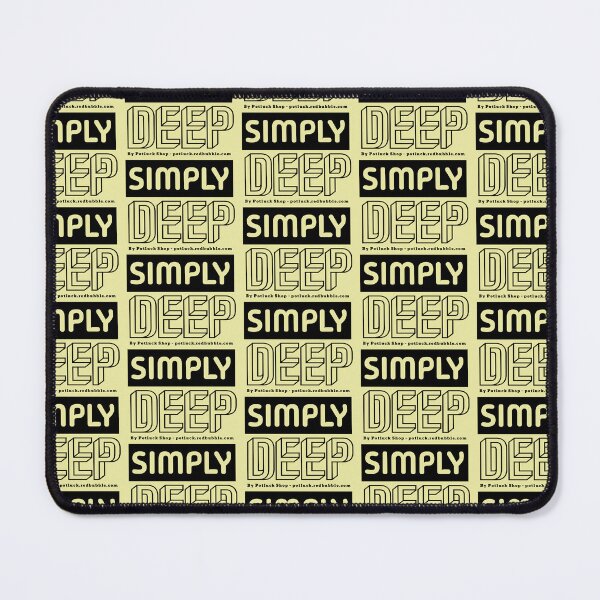 Item preview, Simply DEEP - Impossible Font Version designed and sold by potluck.