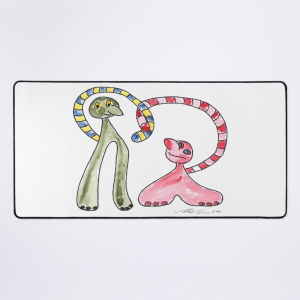 Item preview, Ringtail Aliens - Ringelschwanz-Alien - Love - Liebe - Valentinstag - Valentines Day designed and sold by Anke‘s Bazaar.