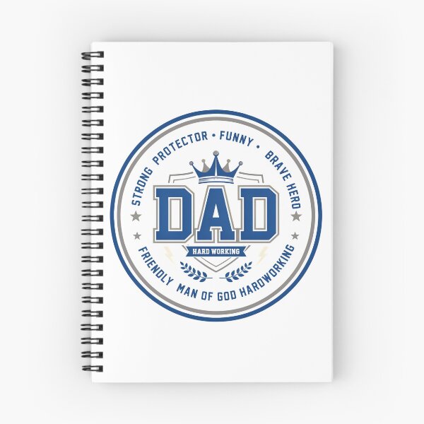 Item preview, Best Dad Ever Protector Strong Loving Brave Father Crest Shield Vintage Gift designed and sold by designstoriesMK.
