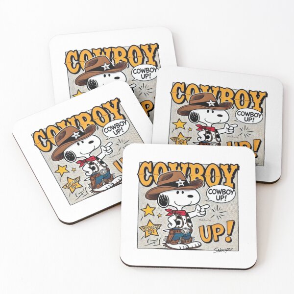 Item preview, Western Charm and Playful Spirit – Snoopy Cowboy Up designed and sold by WATEKE.