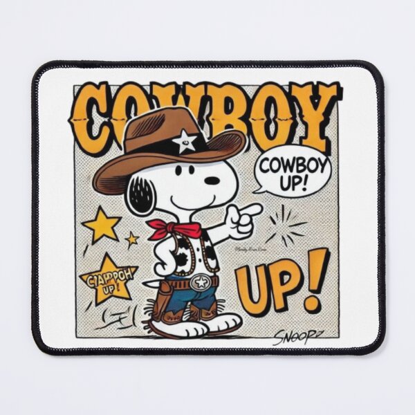 Item preview, Western Charm and Playful Spirit – Snoopy Cowboy Up designed and sold by WATEKE.