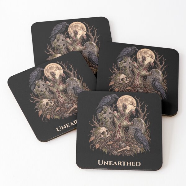 Item preview, Unearthed Zombie Hand Cemetery Gothic designed and sold by mycute-stickers.