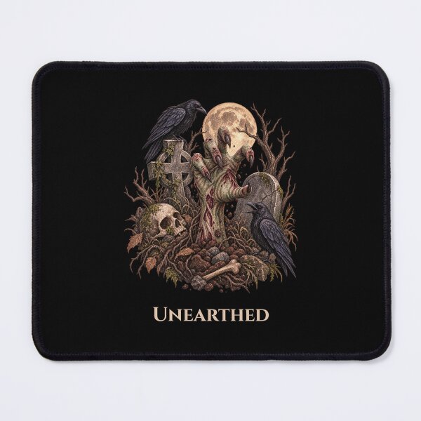 Item preview, Unearthed Zombie Hand Cemetery Gothic designed and sold by mycute-stickers.