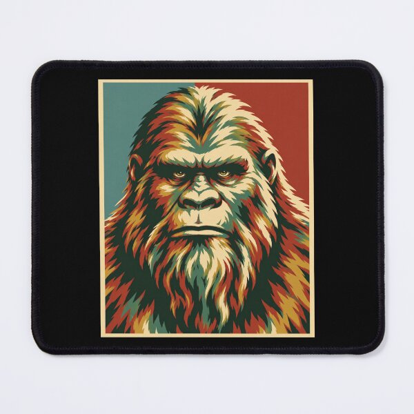 Item preview, Bigfoot Sasquatch Retro Wilderness Pop Art designed and sold by Swanny's Custom T-shirt and Gift Designs.