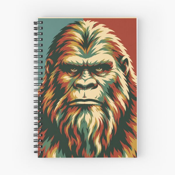 Item preview, Bigfoot Sasquatch Retro Wilderness Pop Art designed and sold by Swanny's Custom T-shirt and Gift Designs.