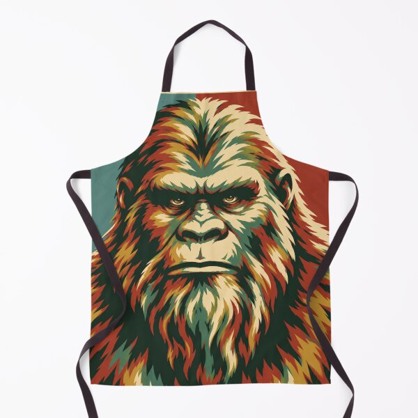 Item preview, Bigfoot Sasquatch Retro Wilderness Pop Art designed and sold by Swanny's Custom T-shirt and Gift Designs.