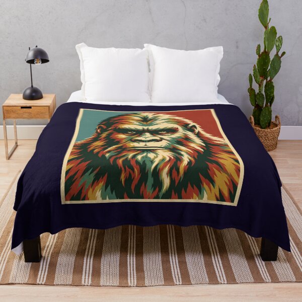 Item preview, Bigfoot Sasquatch Retro Wilderness Pop Art designed and sold by Swanny's Custom T-shirt and Gift Designs.