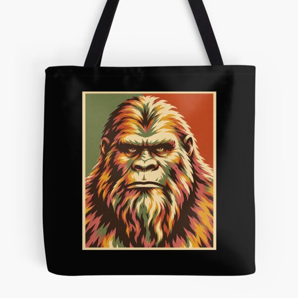Item preview, Bigfoot Sasquatch Retro Naturaleza Pop Art designed and sold by Swanny's Custom T-shirt and Gift Designs.