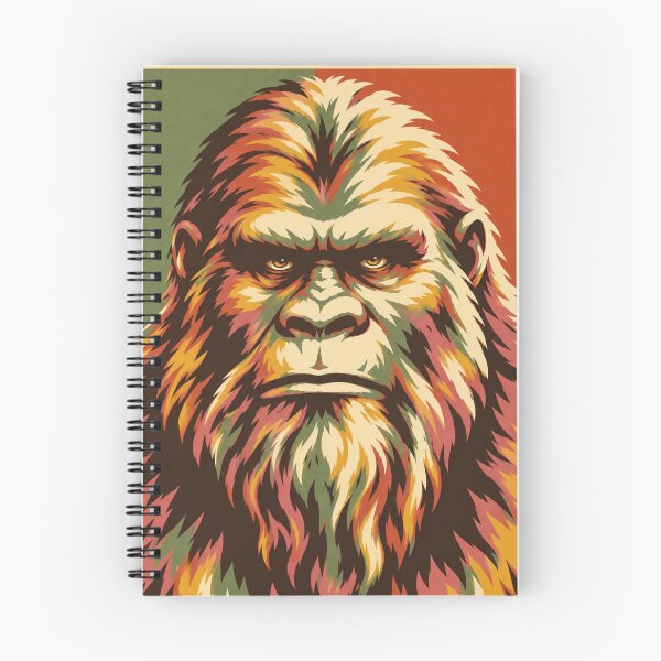 Item preview, Bigfoot Sasquatch Retro Wilderness Pop Art designed and sold by Swanny's Custom T-shirt and Gift Designs.