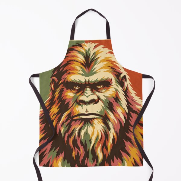 Item preview, Bigfoot Sasquatch Retro Wilderness Pop Art designed and sold by Swanny's Custom T-shirt and Gift Designs.