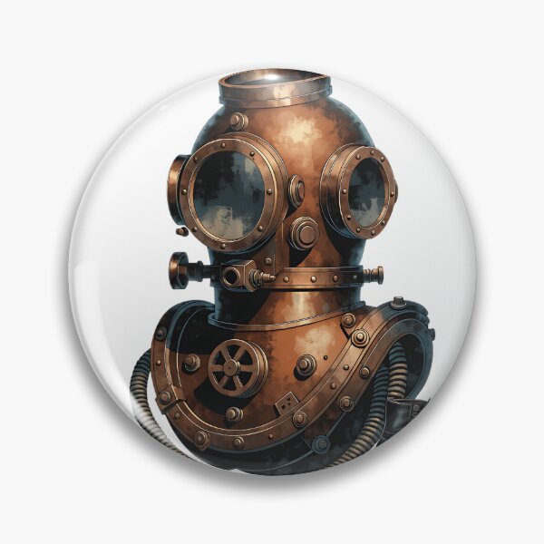 Item preview, Vintage Diving Helmet designed and sold by Neural-canvas.