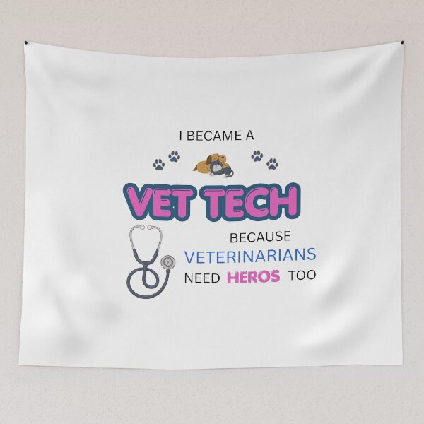 Artikelvorschau, Tiermedizinische Fachangestellte sind Helden entworfen und verkauft von VetTechVibes.