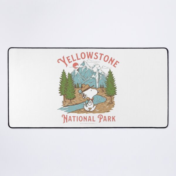 Item preview, Nature Adventure and Classic Charm – Snoopy at Yellowstone designed and sold by WATEKE.