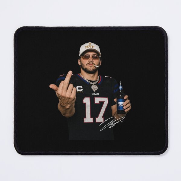 Item preview, Josh Allen Bills, middle finger designed and sold by speakmanArt.