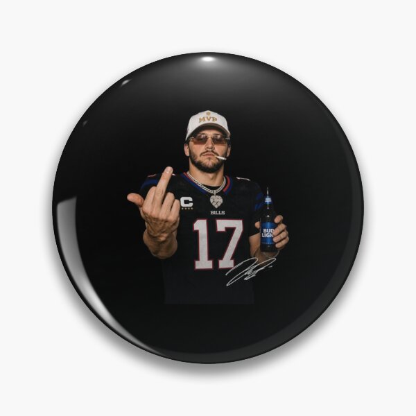 Item preview, Josh Allen Bills, middle finger designed and sold by speakmanArt.