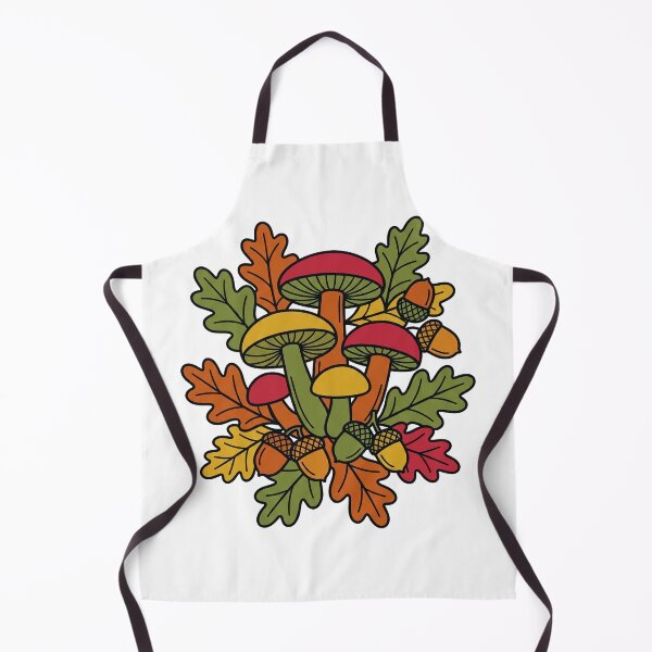 Item preview, Vibrant Autumn Forest Mushroom Cluster designed and sold by seunghus.