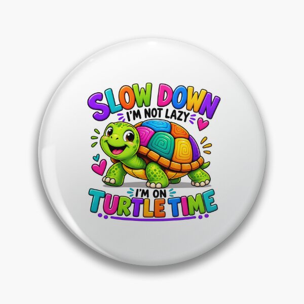 Item preview, SLOW DOWN... TURTLE TIME designed and sold by KISHNAY-FASHION.