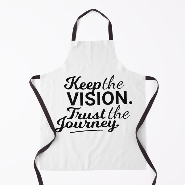 Item preview, Keep the Vision, Trust the Journey – Motivational Inspirational Quote designed and sold by Amsafjol.