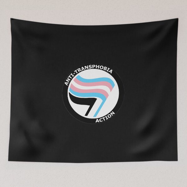 Item preview, anti-transphobe antifa thingy designed and sold by alienhexfriend.