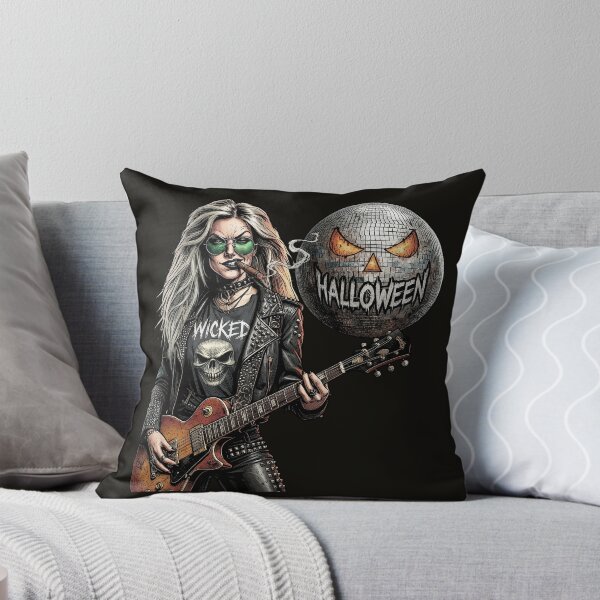 Item preview, Halloween Wicked Guitarist Punk Rock Woman designed and sold by Voodoo Store Paranormal Collections.