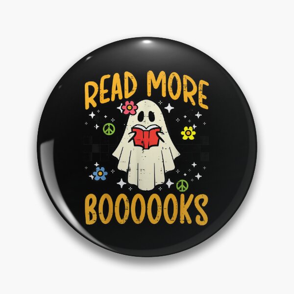 Item preview, Read More Books Ghost Retro Halloween Teacher Shirt designed and sold by starmuffsre.