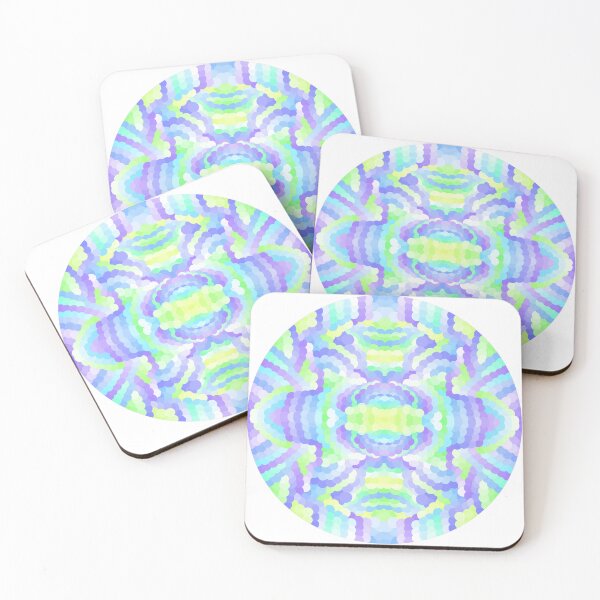 Item preview, Green and Blue Geometric Design designed and sold by JayMakesTiktok.