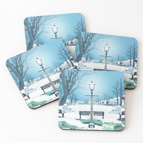Item preview, Memorial Gardens, Hornsea (Snow) designed and sold by Richard O'Neill Art.