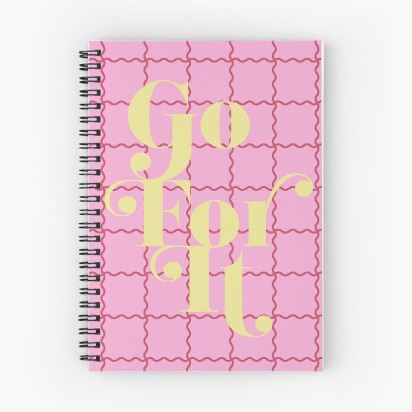 Item preview, Go For It - Retro Groovy Typography Wavy Font Illustration designed and sold by DesigndN.