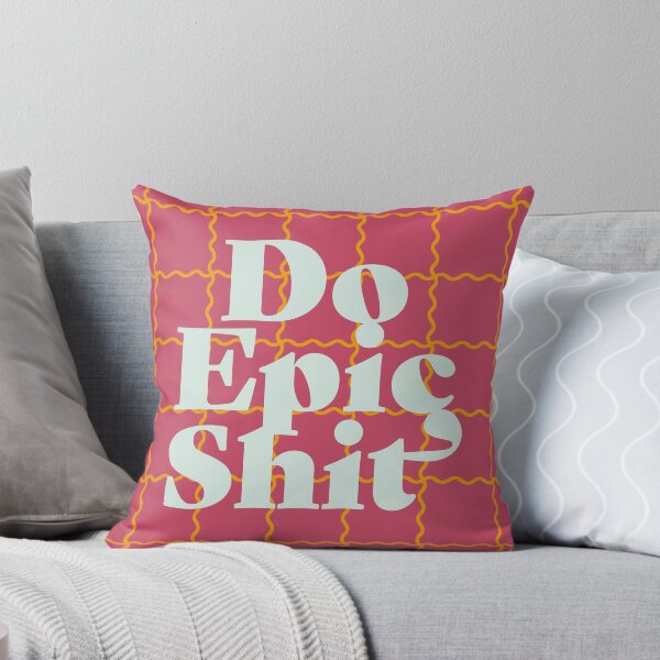 Item preview, Do Epic Shit - Retro Groovy Typography Bold Slogan Illustration designed and sold by DesigndN.