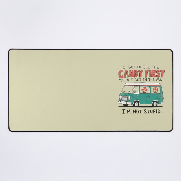 Item preview, Candy Van Caution Humor – Retro Sarcastic Quote designed and sold by Studio Bootleg.